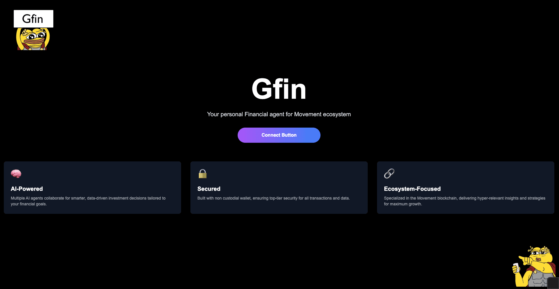 Gfin AI powered Agent project screenshot